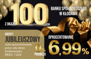kredyt jubileuszowy